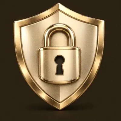 Shield with padlock — Vegas Nova Casino