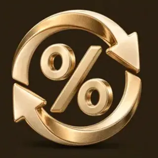 Percent cycle icon — Vegas Nova Casino