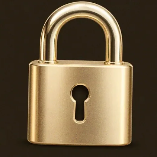 Metal padlock — Vegas Nova Casino