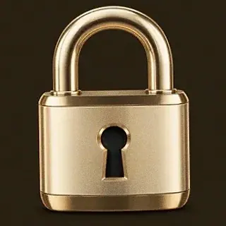 Metal padlock — Vegas Nova Casino