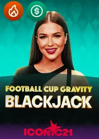 Football Cup Gravity Blackjack live game cover