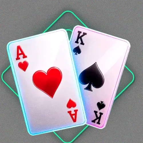Ace and king playing cards