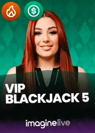 VIP Blackjack 5 live game cover