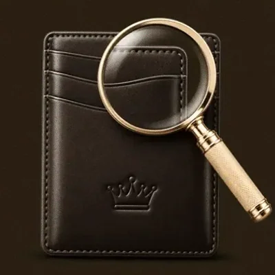 Wallet and magnifier — Vegas Nova Casino