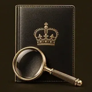 Passport magnifying glass — Vegas Nova Casino