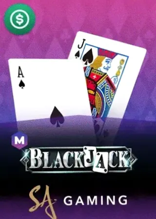 M Blackjack live game cover