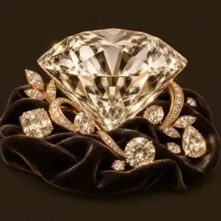 Faceted diamond gemstone — Vegas Nova Casino